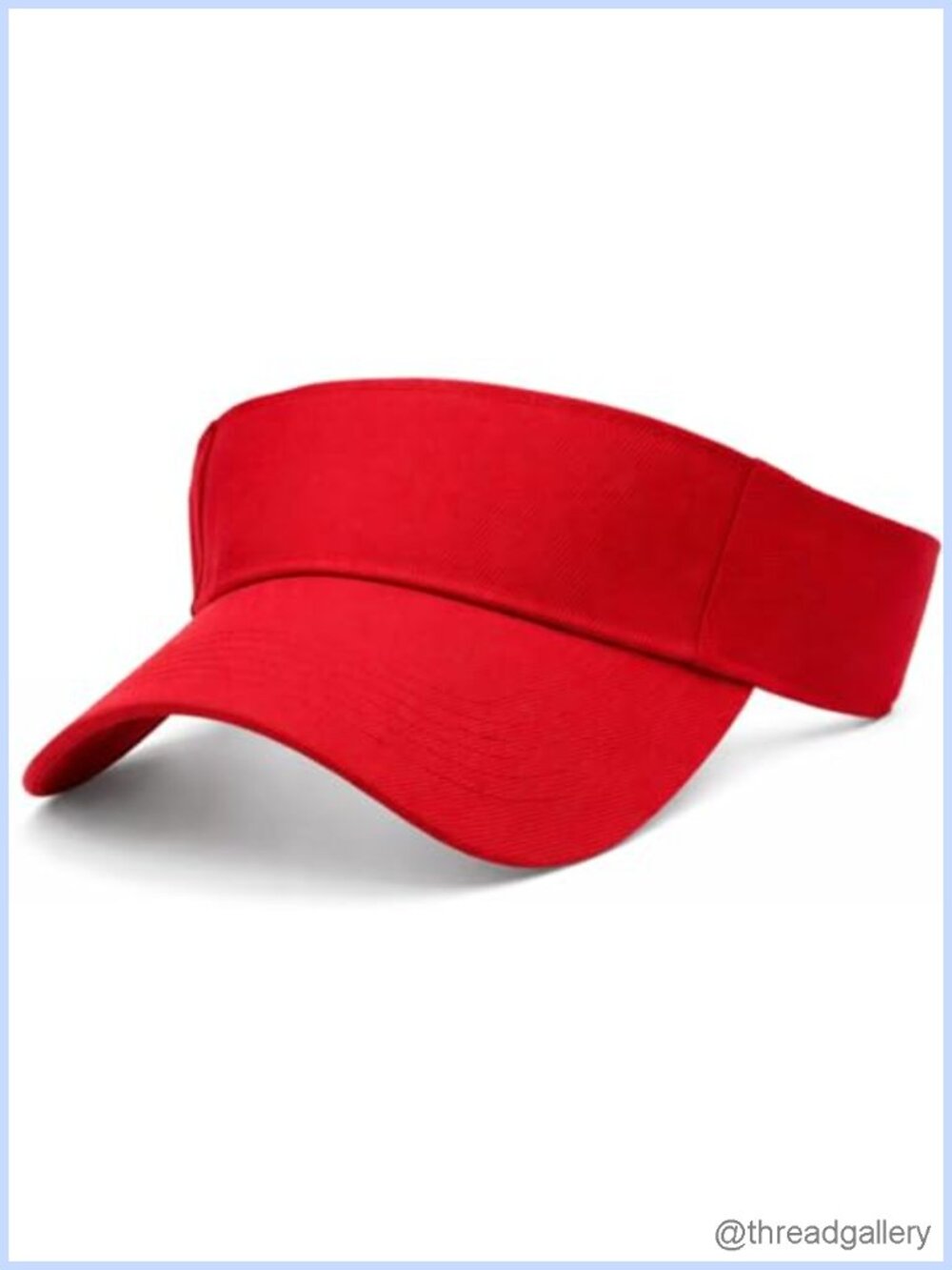 Lightweight breathable visor hat for sports outdoor adjustable